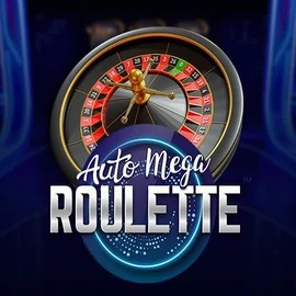 Auto Mega Roulette logo by Pragmatic Play at Maneki Spins Casino