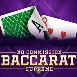 Baccarat Supreme by OneTouch Games, showcased at manekispins.es – game logo