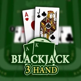 Blackjack 3H (Habanero) slot visual from Habanero available on manekispins.es