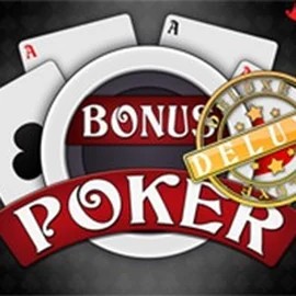 Bonus Poker Deluxe - 3 Hands casino game by RTG (Reel Time Gaming) – featured logo at Maneki Spins Casino
