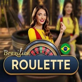 Brazilian Roulette (Pragmatic Play) online game logo by Pragmatic Play on manekispins.es