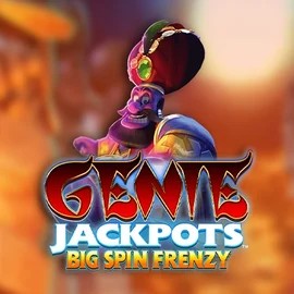Genie Jackpots: Big Spin Frenzy slot visual from Blueprint Gaming available on manekispins.es