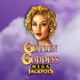 Golden Goddess Megajackpots by IGT, showcased at manekispins.es – game logo
