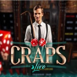 Live Craps casino game by Evolution – featured logo at Maneki Spins Casino