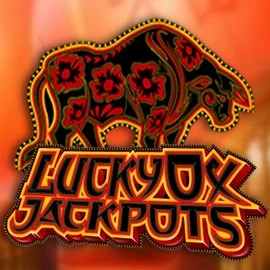 Lucky Ox Jackpots logo – Jackpots by Rival at Maneki Spins Casino