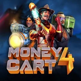 Money Cart 4 slot logo by Relax Gaming at Maneki Spins CasinoMoney Cart 4