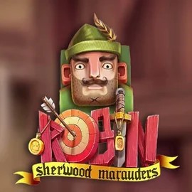 Robin Sherwood Marauders online game logo by Yggdrasil on manekispins.es