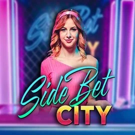 Side Bet City logo by Evolution at Maneki Spins Casino